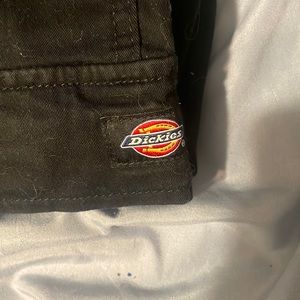 Dickies Cargos Cuffed at ankle. size 27 Black